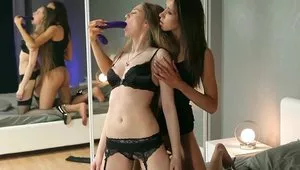 Strapon Fucked By A Geek Girl